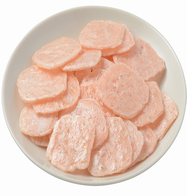 えびの風味を生かした、淡い桜色の松あかしゃ